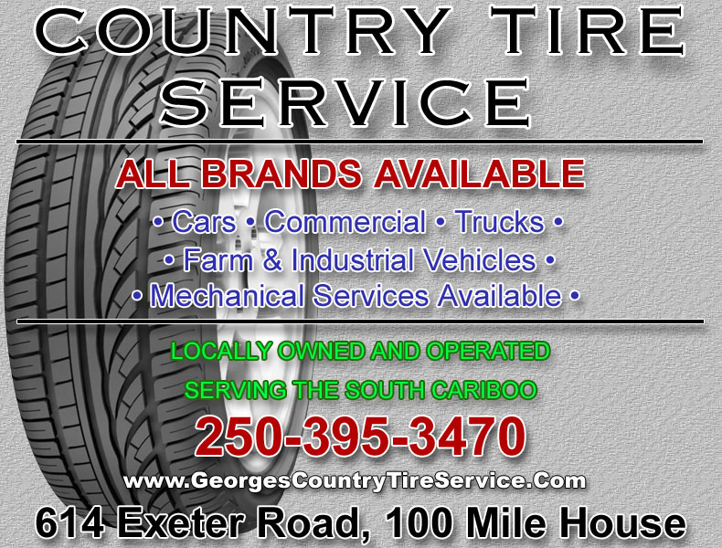 Country Tire Service, 100 Mile House, BC