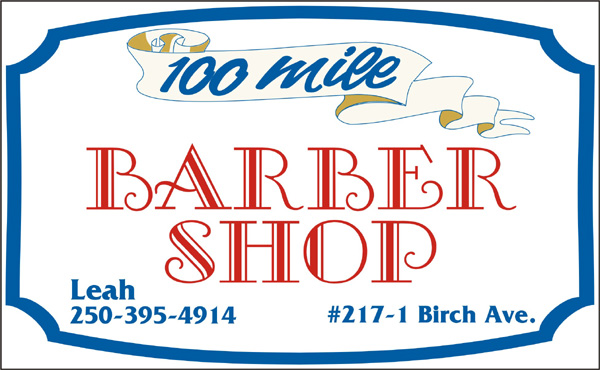 100 Mile Barber Shop - 100 Mile House - BC - 250-395-4914